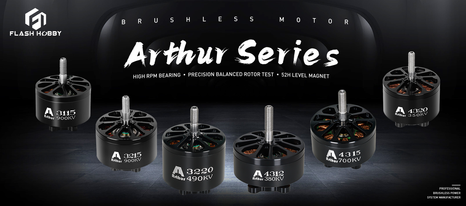 „Arthur“ serijos FPV variklis